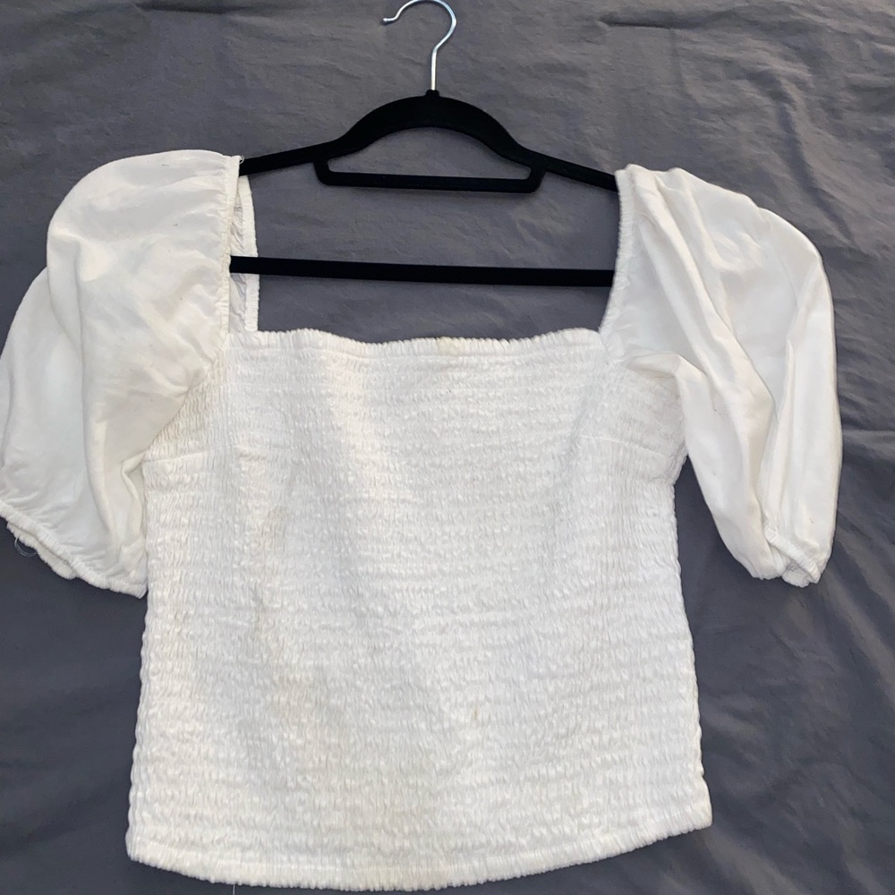 white blouse